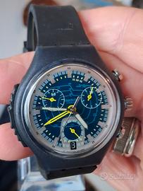 orologio da polso Vintage Swatch crono alarm subac