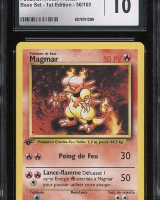 Carta pokémon magmar