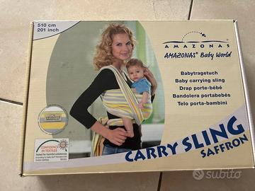 Fascia Porta Bebè Amazonas Carry Sling Saffron 510