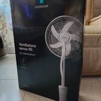 Ventilatore con nebulizzatore