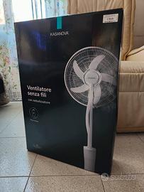 Ventilatore con nebulizzatore