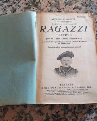 Ragazzi - letture scuola elementare 1905