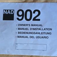 Amplificatore Finale Stereo NAD 902