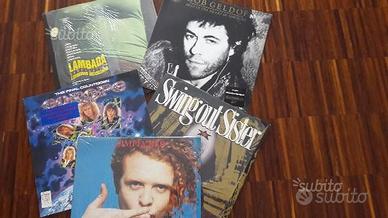 2 LP vinile: Lambadas Brasileiras e Bob Geldof