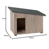 Cuccia per esterni cani taglia media