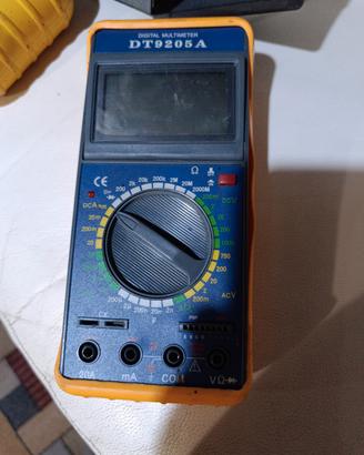 multimetro con batteria 9 volt non inclusa