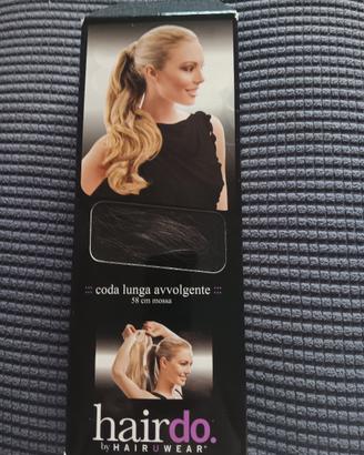 Coda capelli sintetica lunga