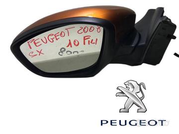 SPECCHIETTO RETROVISORE SINISTRO PEUGEOT 2008 Seri