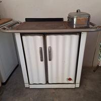 Stufa a legna vintage
