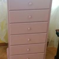 Cassettiera shabby chic 
