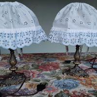 Abatjour vintage in ferro battuto