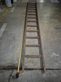 Antica scala in legno 4 mt