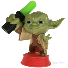 ACTION FIGURE GIOCATTOLO YODA PERSONAGGIO CON LUCE