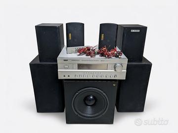 Impianto Home Theater Amplificatore Caos Bomber600