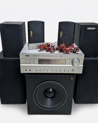Impianto Home Theater Amplificatore Caos Bomber600