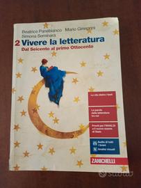 VIVERE LA LETTERATURA Volume 2  ISBN 9788808692634