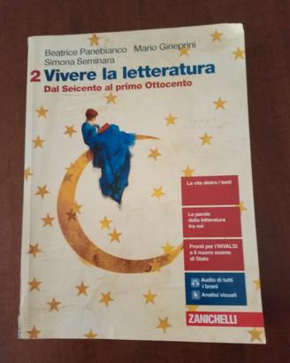 VIVERE LA LETTERATURA 2  ISBN 9788808692634