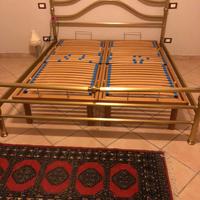 Letto in ottone