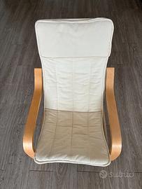 Poltrona Ikea bambino - Legno e Tessuto Beige