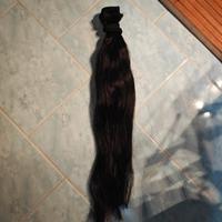 capelli per extension veri castano scuro