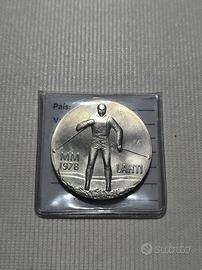Moneta Finlandia 25 Markka 1978 in argento