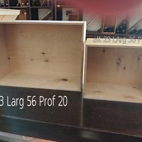 Cassette in legno, due misure