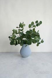 Vaso di Design Effetto Marmo Stile Japandi