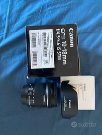 Canon EF-S 10-18 mm f/4.5-5.6 IS STM