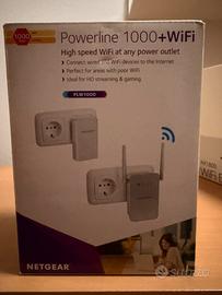 Powerline 1000+Wifi extender internet Netgear