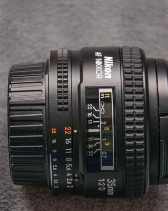 Nikkor nikon AF 35mm f/2D