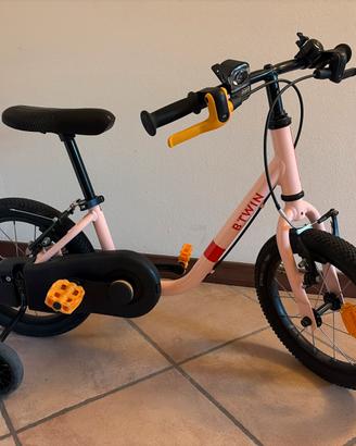 Bicicletta bambina btwin decathlon