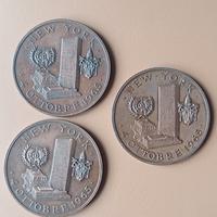 medaglia commemorativa in bronzo 