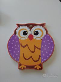 Gufo simpatico in ceramica