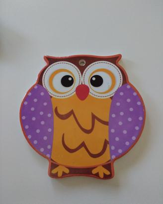 Gufo simpatico in ceramica