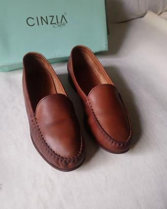 Scarpe mocassino donna, marca Manila, numero 37½