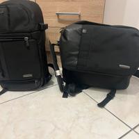 Zaino fotografico + borsa fotografica Samsonite