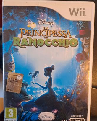 Gioco Wii - la principessa e il ranocchio