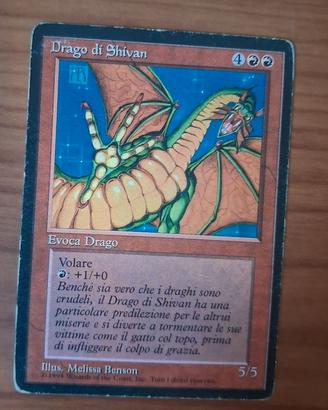 Carte MTG | Edizione FBB | Drago di shivan