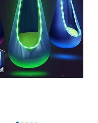 Dondolo con seduta gonfiabile