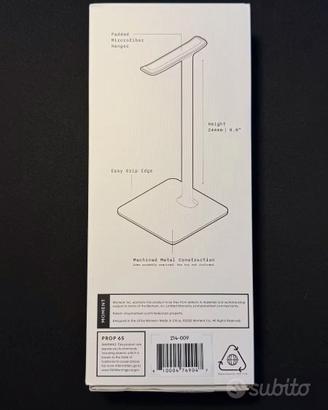 LAB22 Heavy Metal Headphone Stand - Black