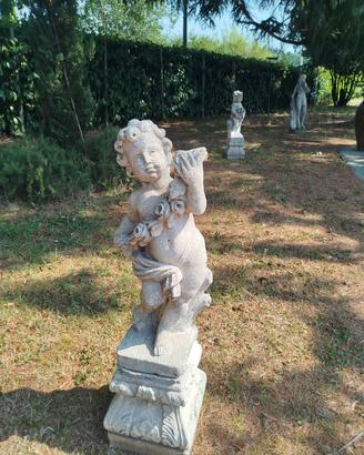 Antiche statue da giardino 