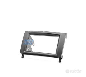 CORNICE NERA RADIO 2-DIN MERCEDES CLASSE A W169 CL