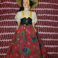 bambola sarda vintage 