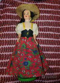 bambola sarda vintage 