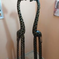 Giraffe Etnico Legno 2 metri