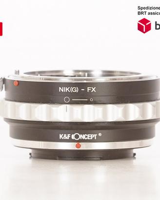 K&F Mount Adapter Nikon G - Fuji FX