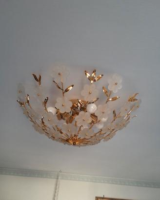 Coppia di plafoniere a soffitto