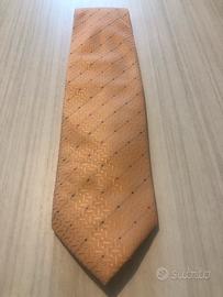 Cravatta rossa carne ESSE.VI SETA