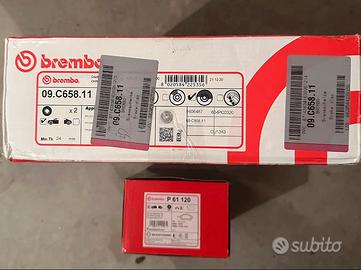 dischi freno 09.C658.11+ pastiglie P 61 120