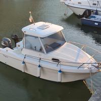 Saver 540 Cabin Fisher Barca pilotina